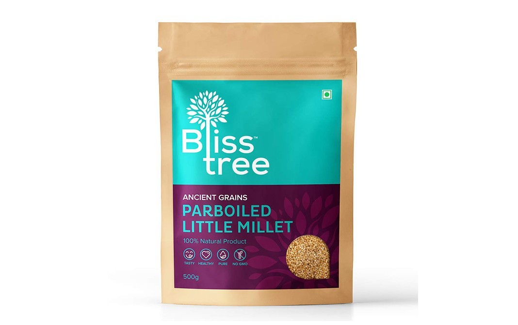 Bliss Tree Ancient Grains Parboiled Little Millet   Pack  500 grams